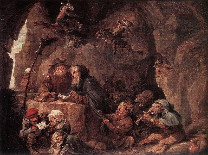 David Teniers the Younger Temptation of St Anthony